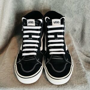 Vans Classic Black and White High-Tops